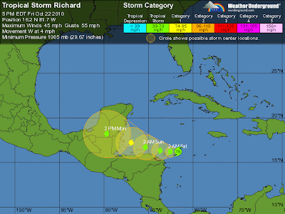 Hurricane Richard-2010-3 Village View Post: NOSTALGIA: HURRICANE HATTIE 49 YEARS AGO